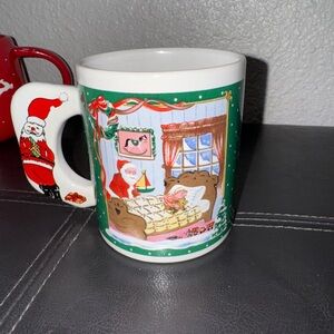 Christmas Santa Mug with Festive Design